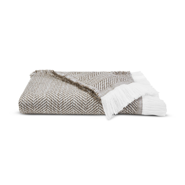 Sunbrella Eakins Throw Blanket & Reviews Joss & Main